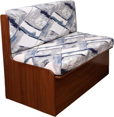 Stoelhoes voor Motorhome, Elastische Sofa Cover, Kussens voor Eettafel, Vervangende Hoezen voor Caravans, 1 x Stoelhoes en 1 x Rugleuninghoes (Vloeibare Wolken)
