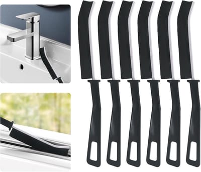 6x Smalle Voegenborstel Set - Borstel voor Tegelvoegen, Douche, Keuken en Ramen