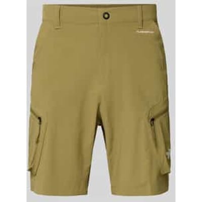 Shorts met cargozakken en logo