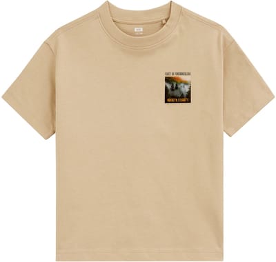 WE Fashion Jongens oversized T-shirt met print