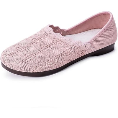 Dames Lente Nieuwe Casual Enkele Schoenen Dansschoenen Mama's Zachtzool Platte zool Elegante Damesschoenen loafers dames 41 white