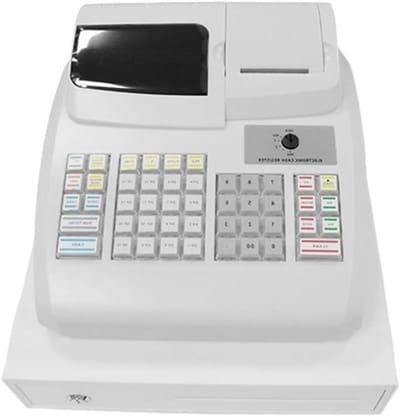 Elektronisch Kassasysteem - POS Kassa - Winkeladministratie - Veelzijdige Verkoopfuncties - 295x345x250mm - Zwart