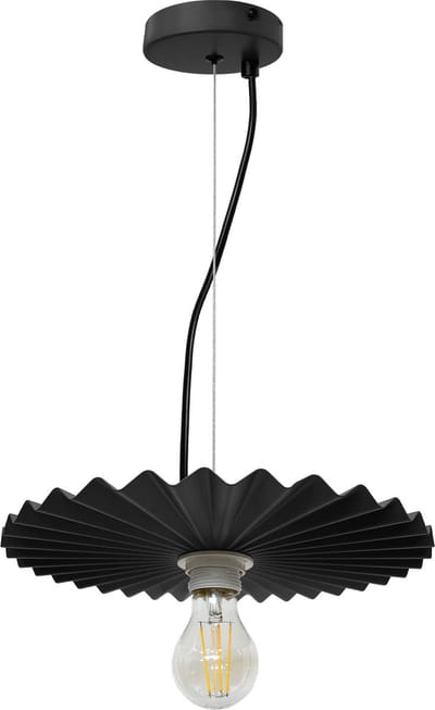 Toolight App1452-1Cp Hanglamp Zwart 30X30X4Cm