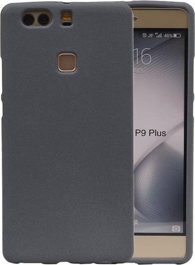 Grijs Zand TPU back case cover hoesje voor Huawei P9 Plus