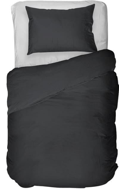 Kayori Daiki Dekbedovertrek Tencel - 240x200-220 + 2 slopen - Lits-jumeaux - 500TC Hotelkwaliteit - Zacht, Verkoelend & Antibacterieel - Zwart