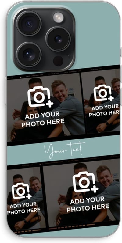 Gepersonaliseerd - Case Company® - Hoesje geschikt voor iPhone 15 Pro hoesje - Filmrol N°2 - Soft Cover Telefoonhoesje - Bescherming aan alle Kanten en Schermrand