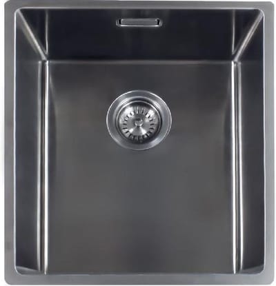 Lanesto Urban Gun Metal Zwart 615 50x40 spoelbak