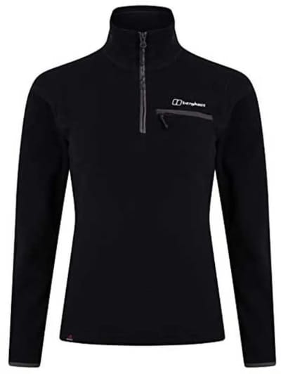 Berghaus Prism 2.0 Micro Polartec Fleece Met Halve Rits Zwart S Vrouw