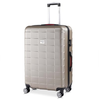 Monzana Exopack hardcase koffer champagne 76x51x30 cm