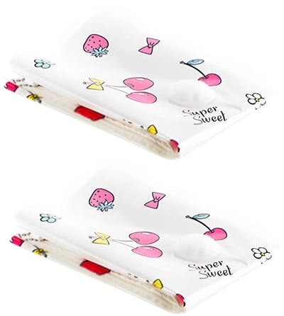 Dailygoods- Stofzuigerzakken - 2 Stuks - Opbergzakken Kleding - 60 x 80 cm - Herbruikbare Opbergzakken - Dubbele Sluiting - Ruimtebesparend