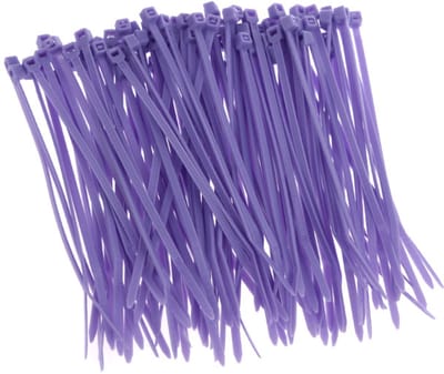 Kabelbinders Paars 200x2,5mm - 100 Stuks