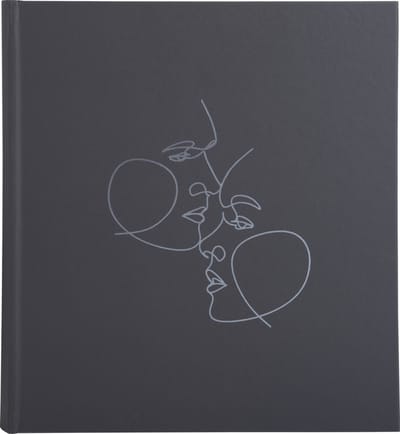 Exacompta 16078E Album livre 60p noir