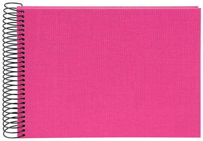 Goldbuch - Spiraalalbum Bella Vista - 24x17 cm - Fuchsia/Wit