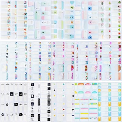 Zelfklevende Waterdichte Naamstickers - 366 Stuks voor Etiketteren van Flessen, Schoolspullen en Organisatie