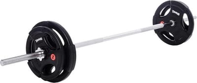 Taurus 3G Pro halterschijven 30 mm gerubberd 2.5kg – metalen binnenring – 3 grepen – crossfit –1 halterschijf – gewichtheffen – 30mm boring – halter gewicht