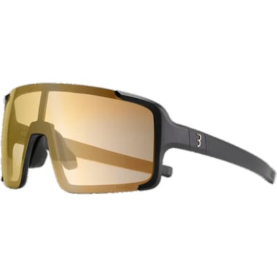 BBB Cycling Chester PH Frameless Fietsbril –Fotochromatische Wielrenbril Met Torische Lens – Full-Frame – Grilamid – Mat Zwart MLC Goud – BSG-69PH
