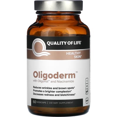 Oligoderm, Oligonol en Niacinamide, 60 vegetarische capsules
