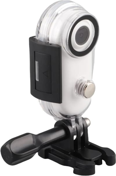 Huisdiercamera Halsband - Mini Actiecamera - Huisdier Filmen - 4K HD WiFi - 120 Gr. Lens - Wit