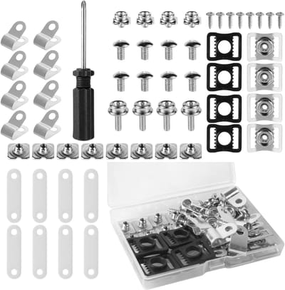 Helm reparatieset - Reserveonderdelen helm - Sportuitrusting onderhoud - Robuuste materialen - 57 Delen - Niet gespecificeerd