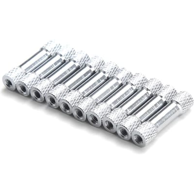 10 STUKS M3 * 18mm Zilver Ronde Aluminium Afstandshouder Kolom Staven Ronde Aluminium Afstandshouder voor Mark 4 25mm