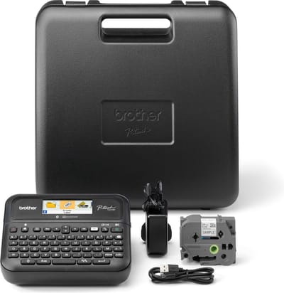 Brother PT-D610BTVP Thermische Labelprinter - AZERTY - 180 x 360 DPI - 30 mm/sec - USB en Bluetooth - TZe tapecassettes