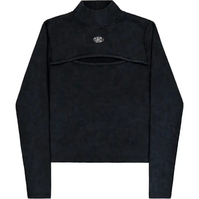 Dames-T-shirt met lange mouwen Alpha Industries World Cut Out
