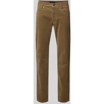 Modern fit corduroy broek met 5-pocketmodel