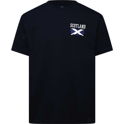 Levi's Heren Schotse Vlag T-Shirt (Zwart)