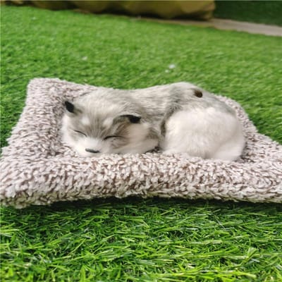 Auto Ornamenten Schattige Simulatie Slapende Katten Decoratie Automobielen Mooie Pluche Kittens Pop Speelgoed Kinderen Cadeaus Auto Accessoires