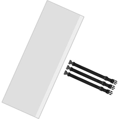 Draagbare AC Slang Isolatiehoes 59x20.5in Dikke AC Slang Kanaal Ventilatieafdekking voor 5in en 5.9in Afvoerslangen
