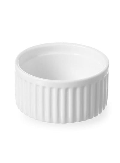 Cocotte en Porcelaine Pour Cuisson Jusqu'à 600°C, Diamètre , Hauteur - Hendi 783153 70 mm / 35 mm