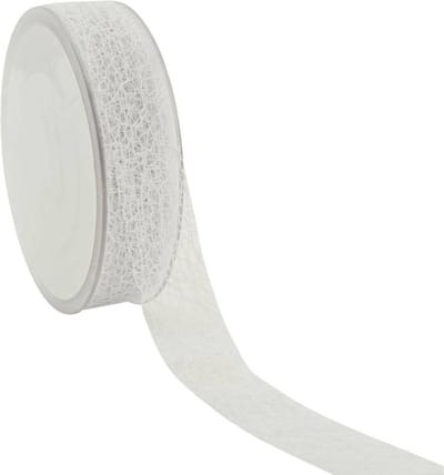 Honeycomblint wit – 25 mm × 20 m