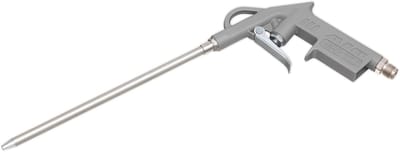 Lucht Blaaspistool - Perslucht Spuit - Stof Verwijderen - Metalen Behuizing - 200mm Lange Pijp - Zwart