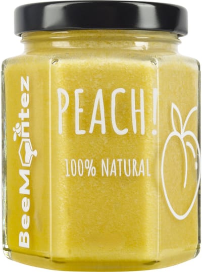 BeeMontez PEACH! - Pure honing met perziken - 100% Natural
