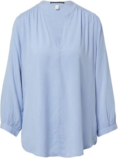 Viscose Blouse met Schouderplooien Dames QS