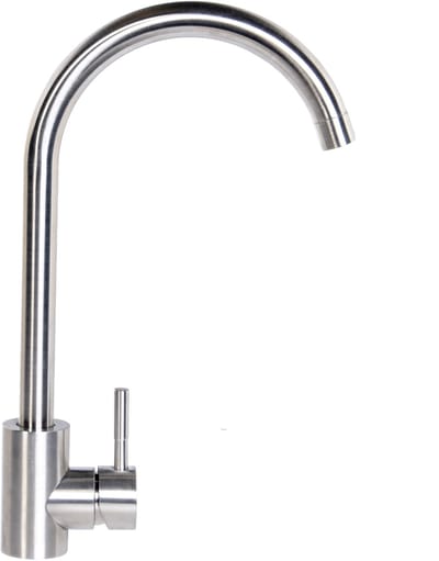 Lendo Online Keukenkraan - 6x20x39cm - Mengkraan - Tap - Keukenmengkraan - Kraan - RVS - Roestvrij staal - Zilver - Warm / Koud