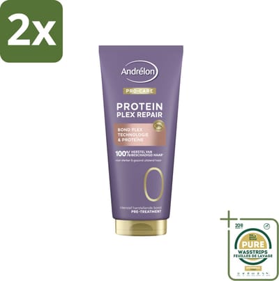 Andrélon – Pre-Treatment – Pro Care Protein Plex Repair – 170 ml - Voordeelverpakking - 2 stuks - Pre-shampoo behandeling - Proteïne