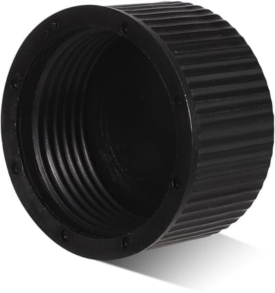 Filter Drain Cap met Sealing Gasket - Plastic Pool Filter Drain Cap - Sand Filter Drain Plug - Pool Sand Filter Onderdelen voor Hayward Pool Filter Onderdelen - Zwembad Spa (Zwart)