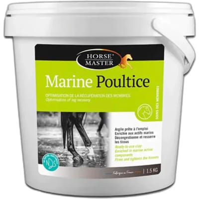 Klei voor vermoeide paardenledematen Horse Master Marine Poultice