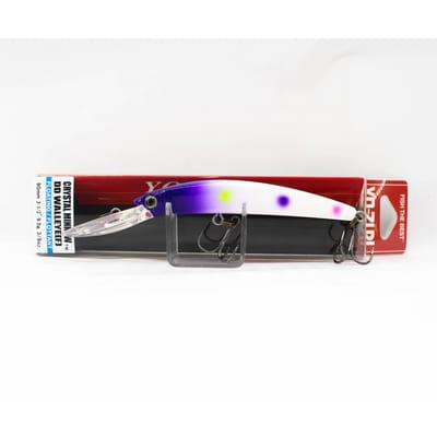 Yo Zuri Crystal Minnow DD Walleye 90 mm Zwevende Kunstaas R1205-PWB (6794)