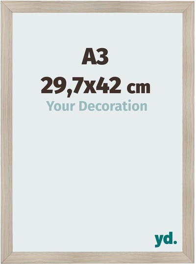 Your Decoration - Fotolijst A3 29,7x42 cm - MDF - Eiken Licht - Pisa