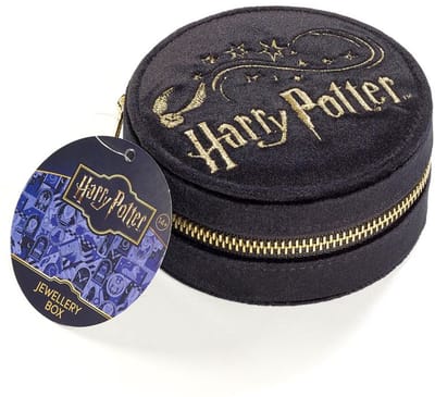 The Carat Shop - Harry Potter Snitch – Fluwelen Juwelendoos - Zwart