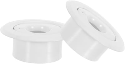 Afdekplaat Brandblusser - Sprinkler Ring - Plafond Afwerking - Brandwerend Materiaal - 7.5 x 7.5 cm - Wit
