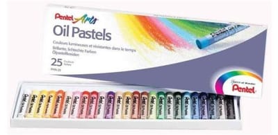 Pentel pastelkrijtjes 25 stuks