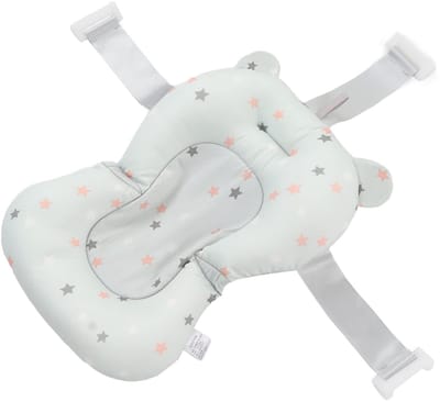 Dailygoods- Badmat Antislip - Babybadmat - Badkussen voor Pasgeborenen - Zacht Oppervlak - Eenvoudig Op te Bergen - Veilig in Gebruik - Babybadkussen