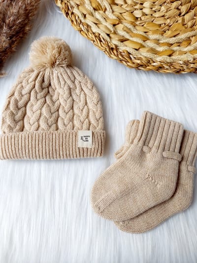 Happy-by-Lies Merino baby muts