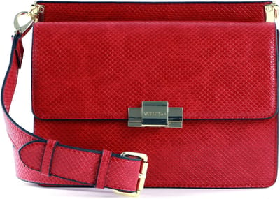 VALENTINO Schoudertas Handtas Rosalie Satchel Rosso Rood