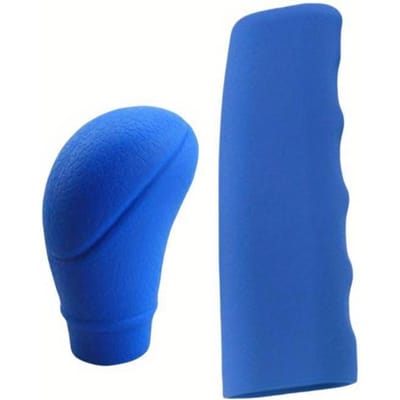 2 stuks Auto Auto Universele Siliconen Schakelpookknop Covers Handremhoes Beschermers Auto Styling Accessoire Duurzame Knopcover, Schakelpookknop Cover