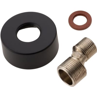 Kronenbach Lima 2.0 Black replacement wall rose for shower column 5014004