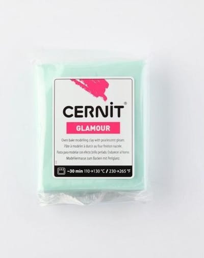 Boetseerklei lichtgroen - Cernit Glamour 56g light green
